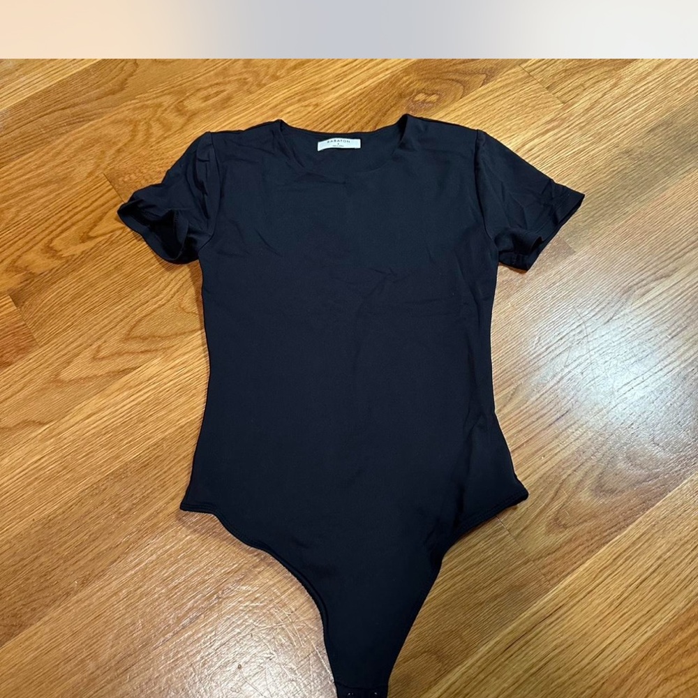 Aritzia Black Contour Body Suit